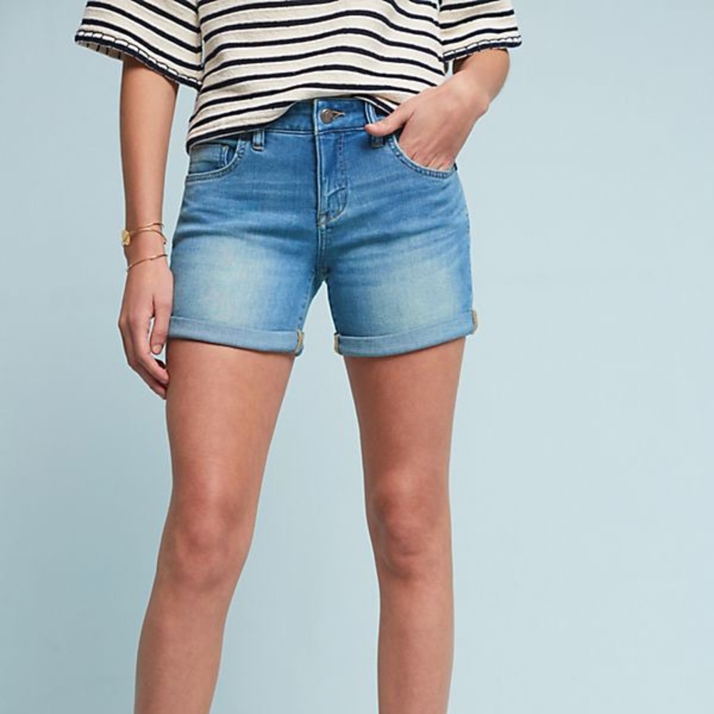 Pilcro and the letterpress Stet Jean shorts